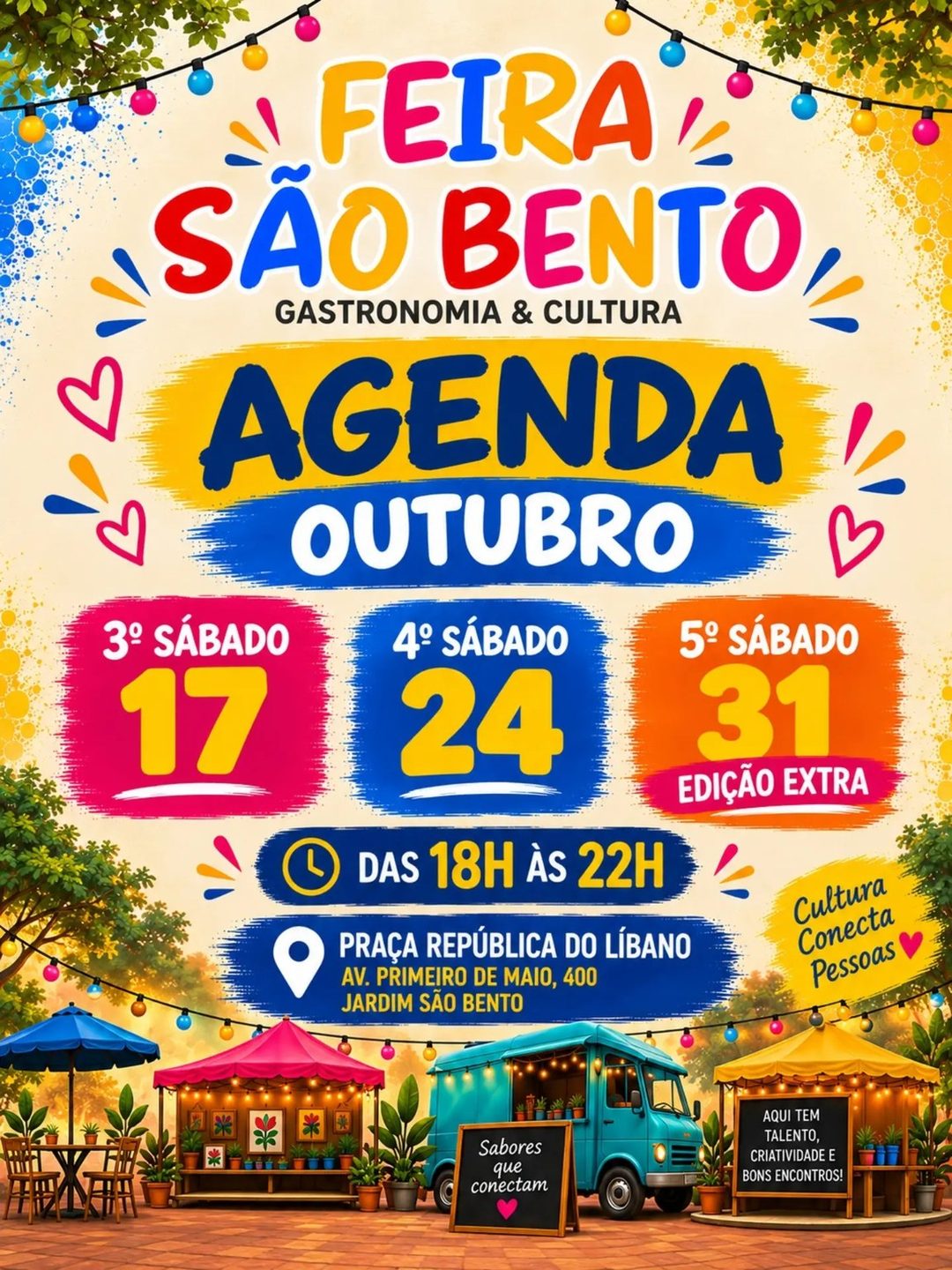 Flyer: Feira São Bento