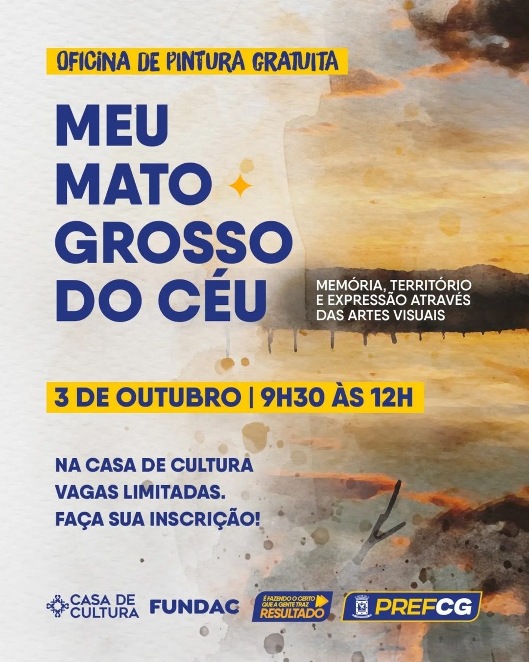 Flyer: Meu Mato Grosso do Céu