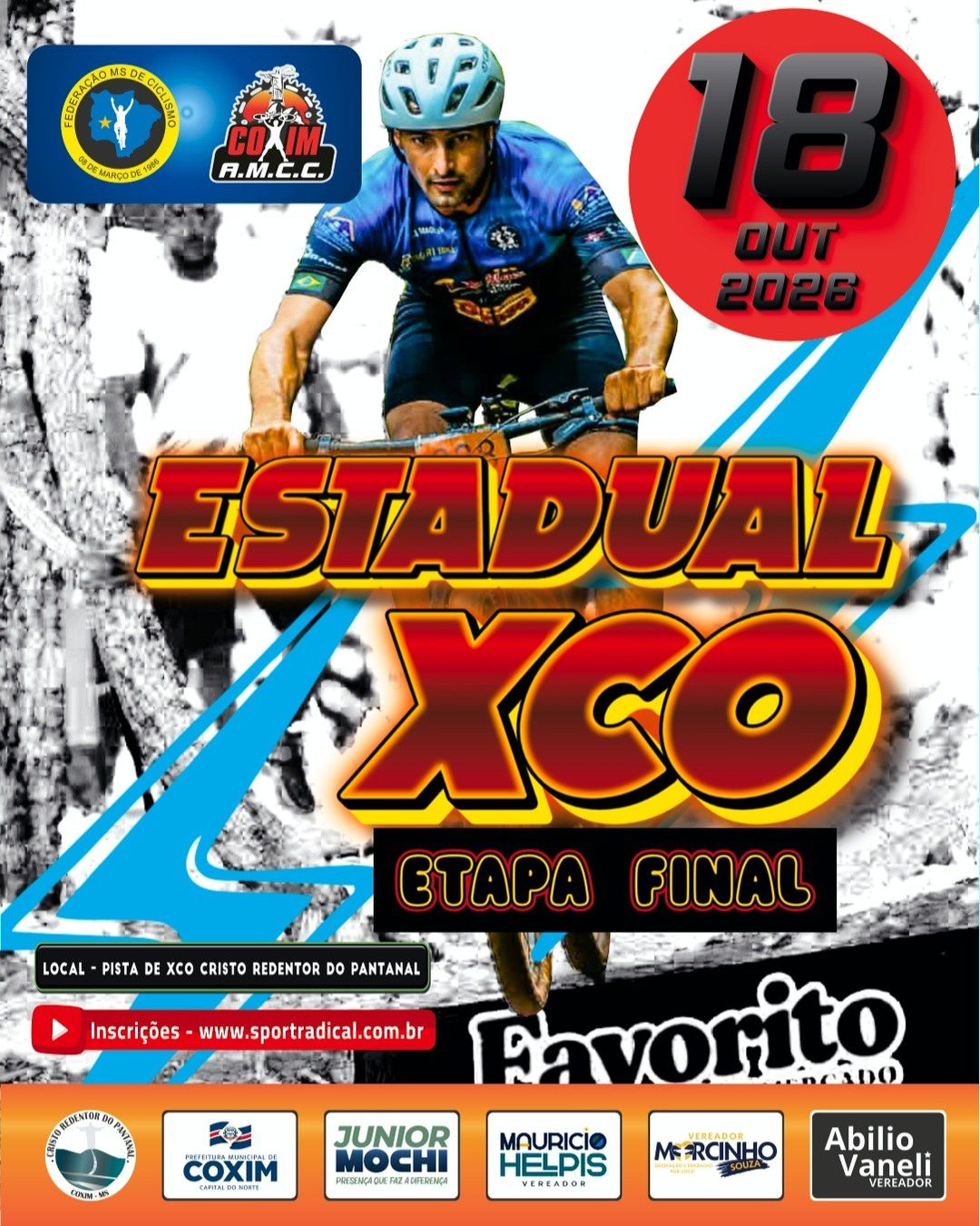 Flyer: Estadual XCO Etapa Final
