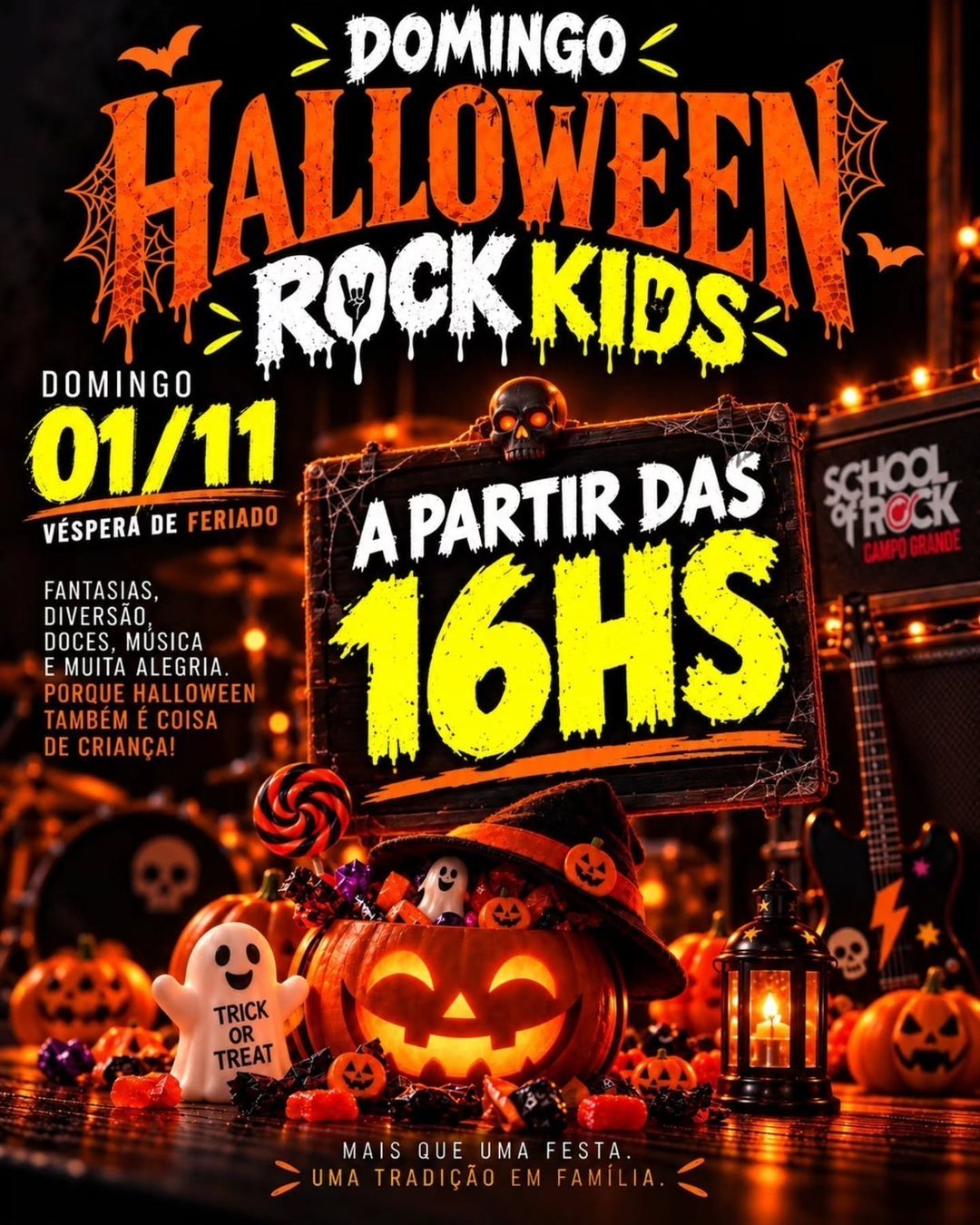 Flyer: Halloween Rock Kids