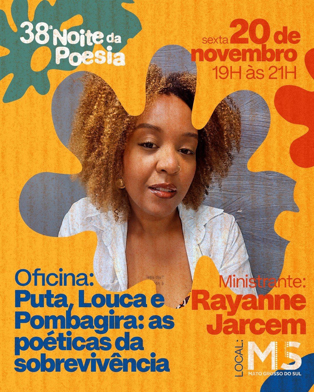Flyer: Puta, Louca e Pombagira: as poéticas da sobrevivência