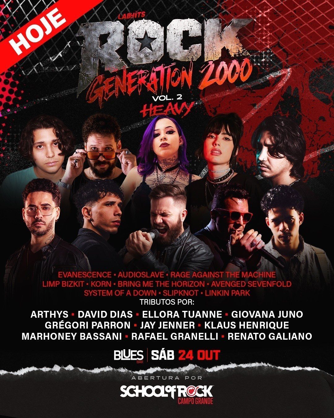 Flyer: LABHITS Rock Generation 2000 Vol. 2 Heavy