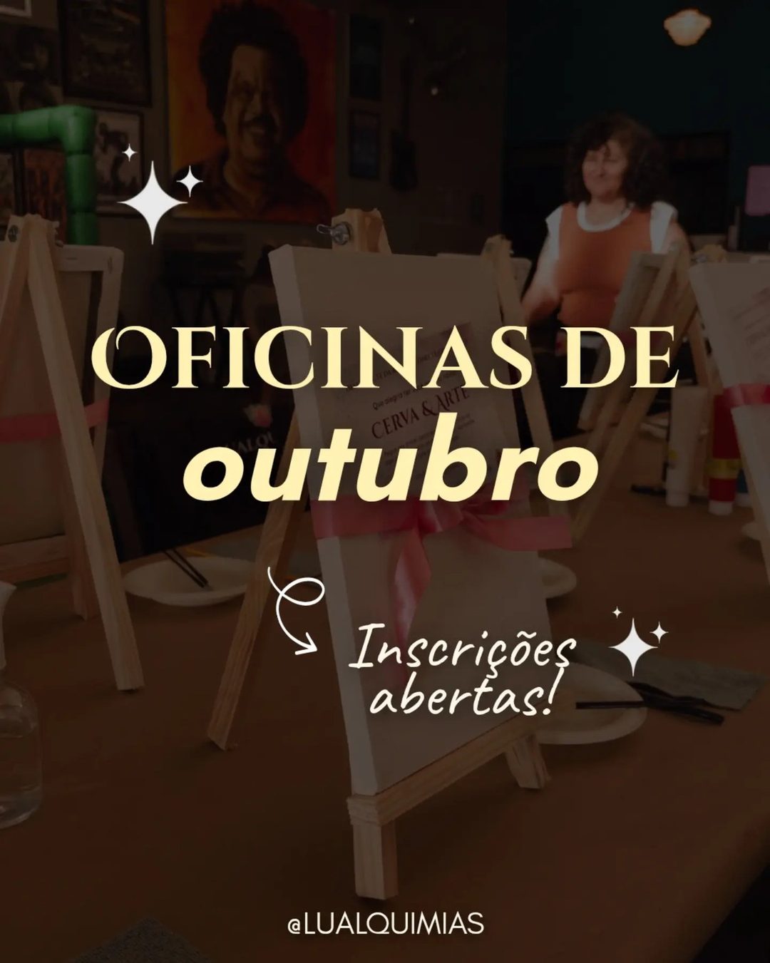 Flyer: Pintura & Vela na Latinha