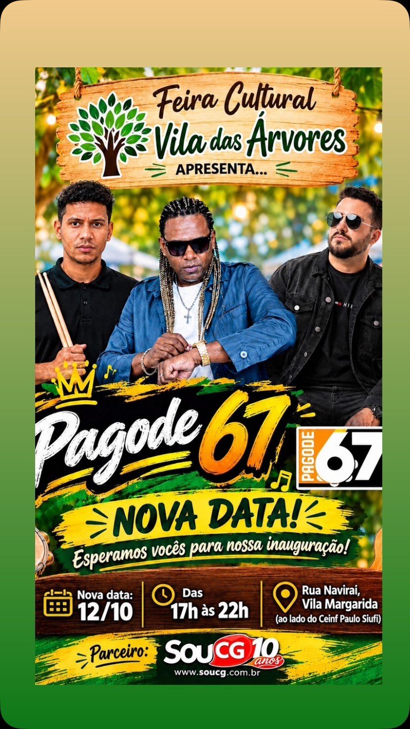 Flyer: Feira Cultural Vila das Árvores