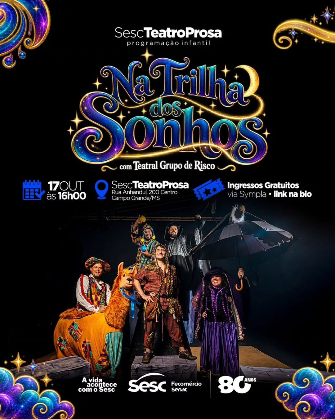 Flyer: Na Trilha dos Sonhos