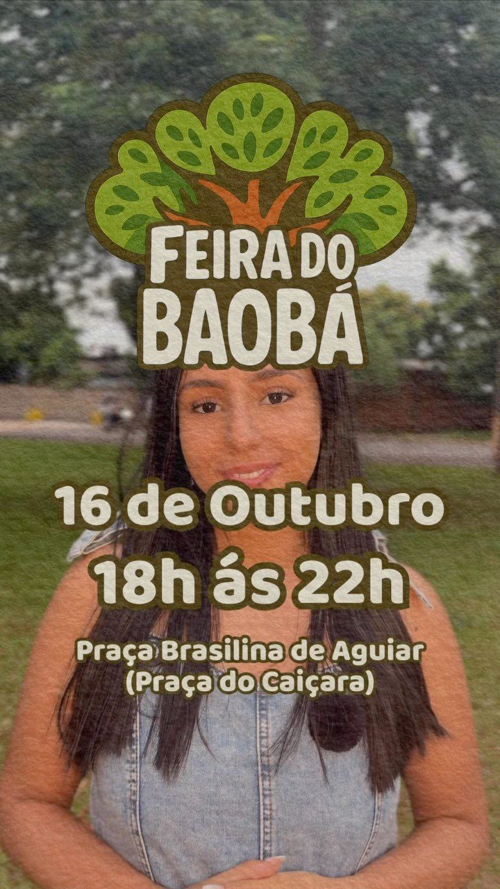 Flyer: Feira do Baobá