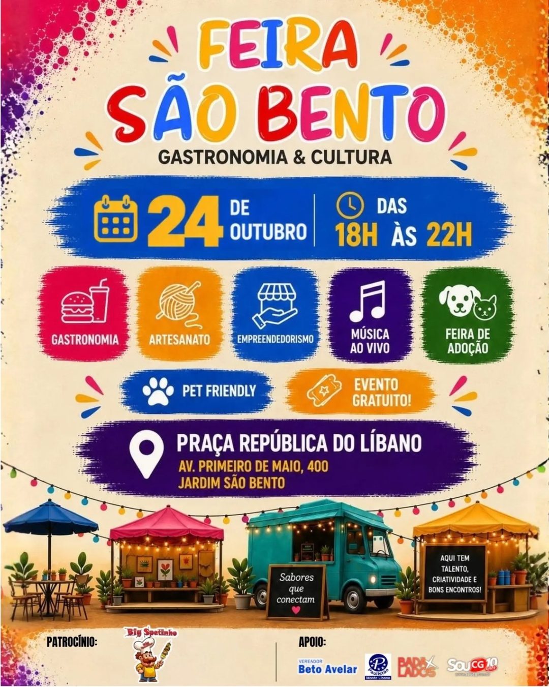 Flyer: Feira São Bento