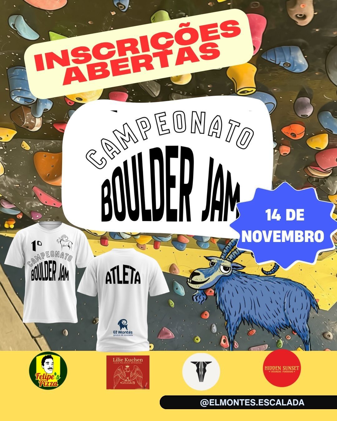 Flyer: Campeonato Boulder Jam