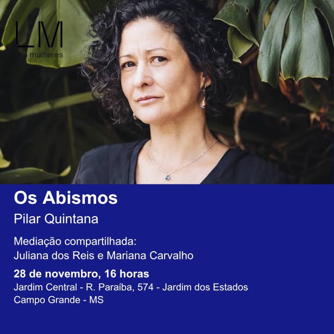 Flyer: Encontro Leia Mulheres: Os Abismos