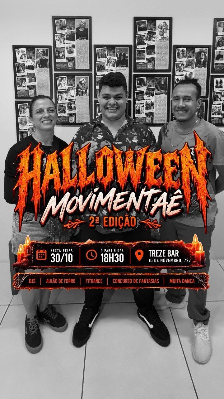 Flyer: Halloween MovimentAê 2ª Edição