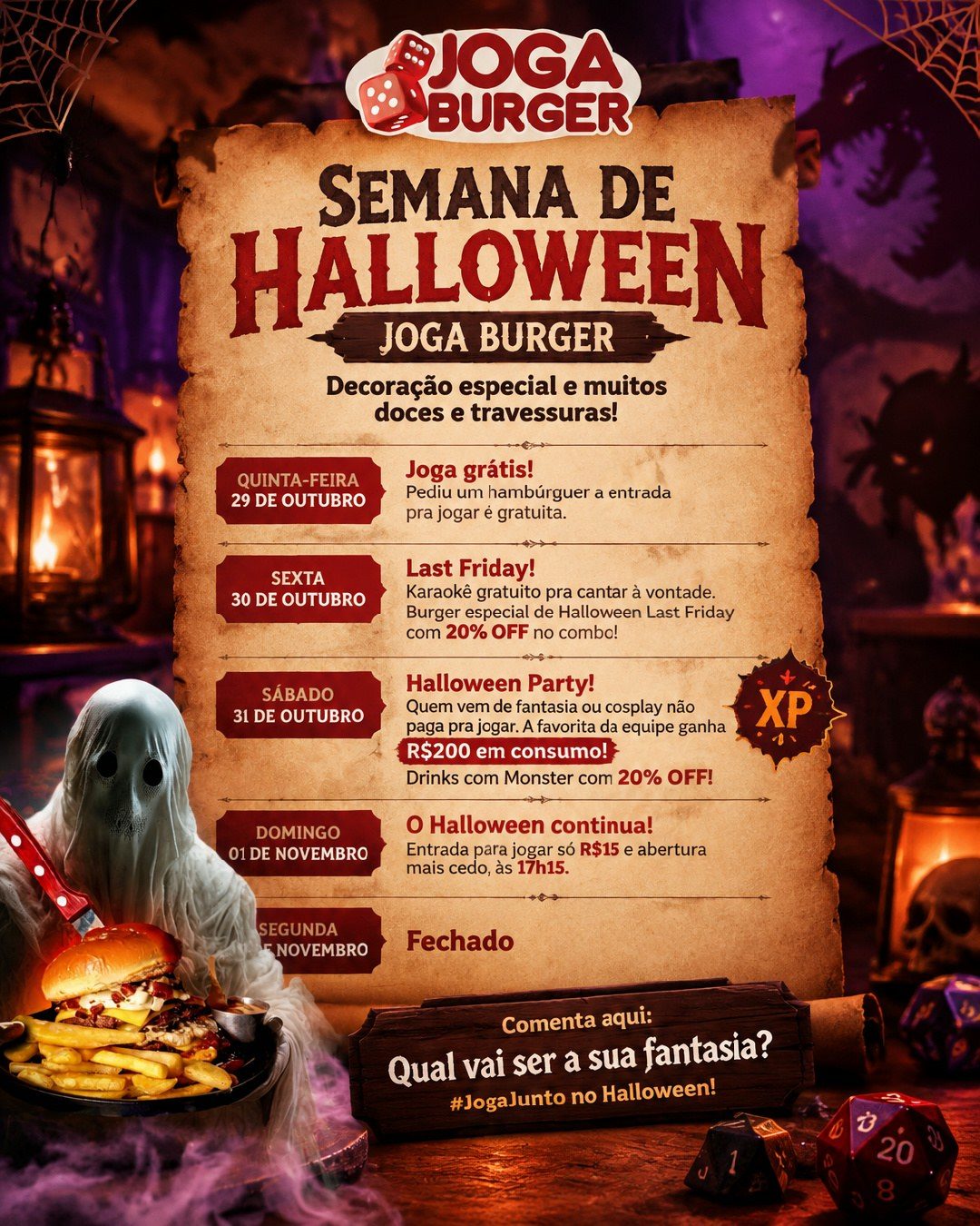 Flyer: Halloween Party!