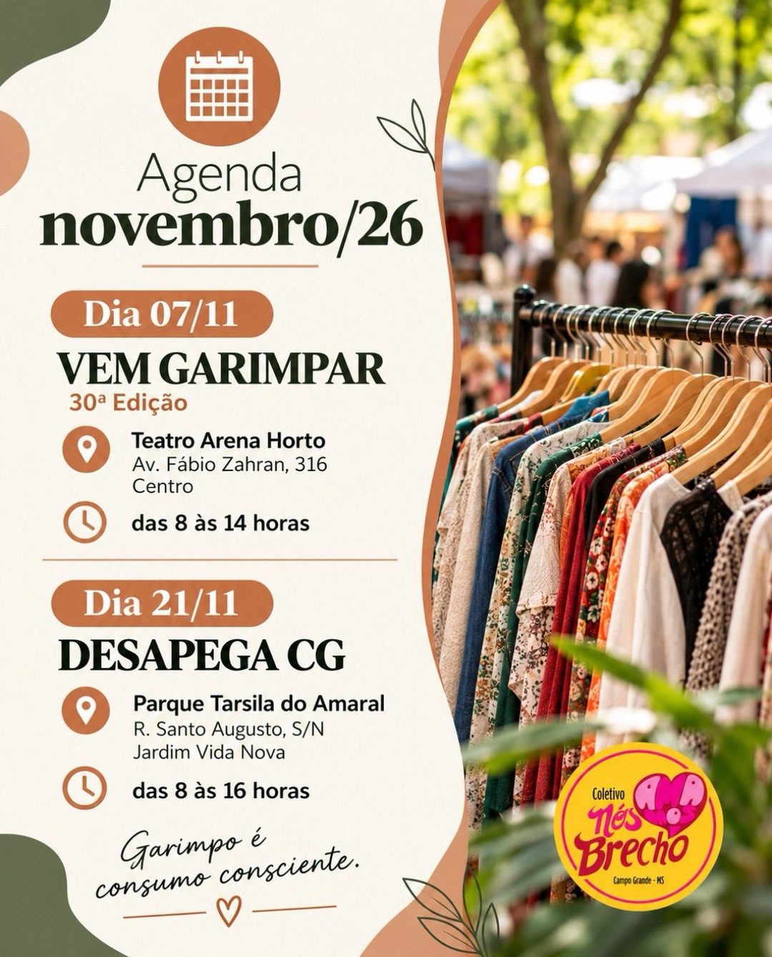 Flyer: Vem Garimpar – 30ª Edição