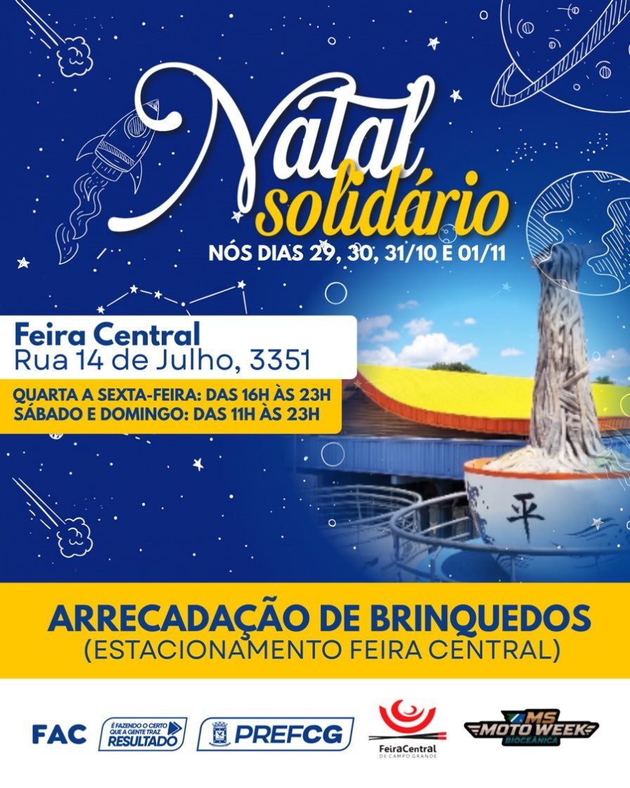 Flyer: Natal Solidário